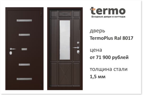 2021-04-14 Термо, дверь TermoPlus Ral 8017.png