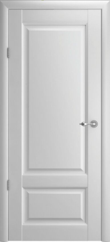 Межкомнатная дверь Эрмитаж-1, цвет платина